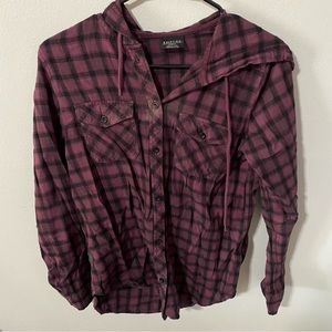 Purple flannel